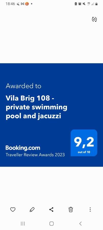 Vila Brig 108 - Private Swimming Pool And Jacuzzi Fiume Kültér fotó
